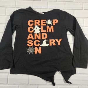 Girls Halloween long sleeve t shirt Large (L 14) spider, ghost, witch